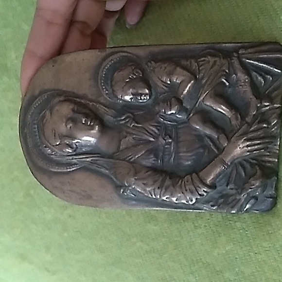 Vintage Madonna and Child Irish Plaque Wild Goose Studio - Picture 1 of 7